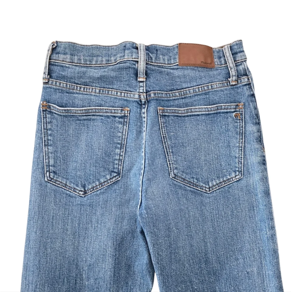 Madwell Womens Full Lenght Classic Straight Light Wash Jeans Size 25